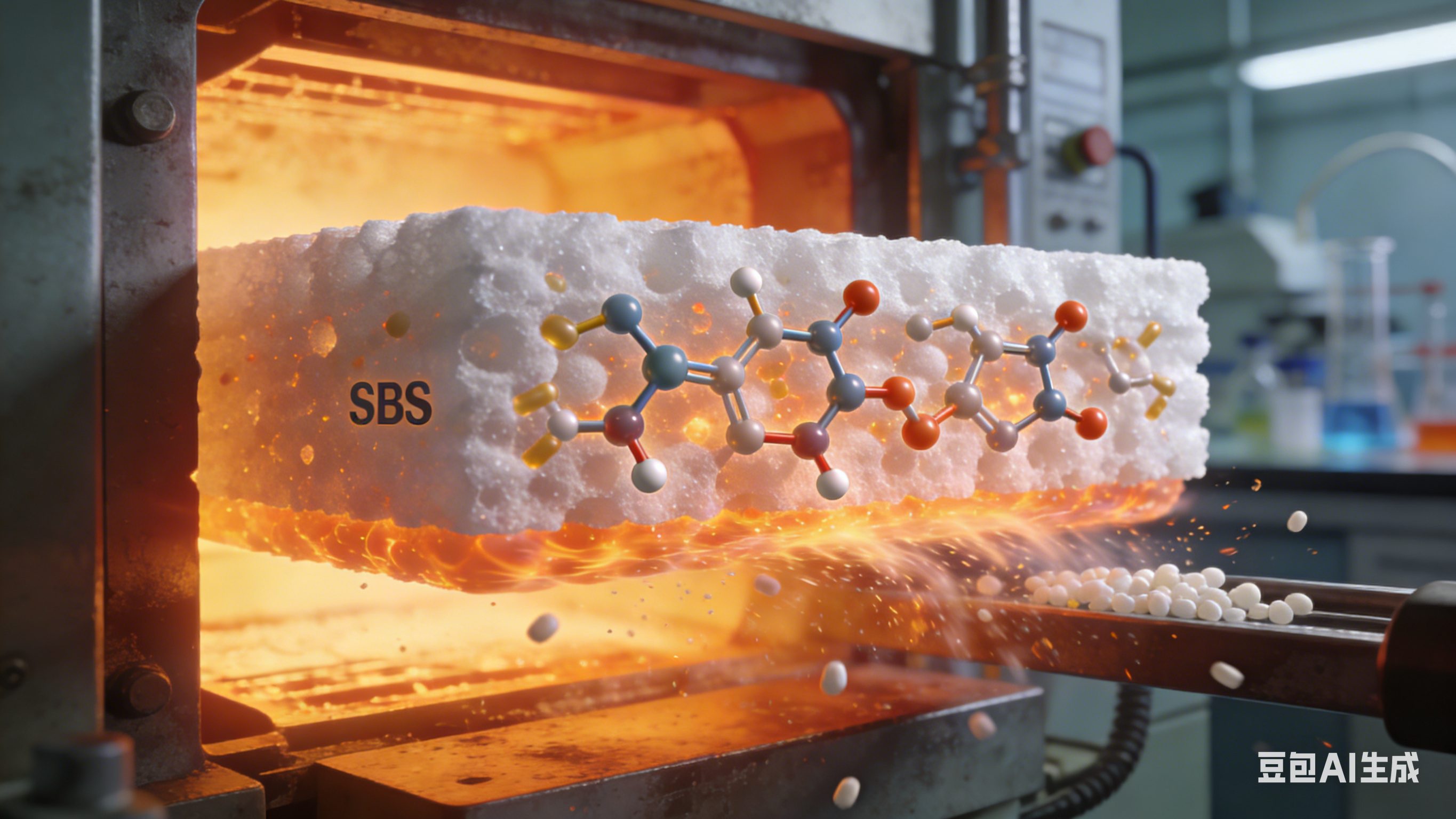 如何评价溴化SBS在高温发泡过程中的阻燃效率？